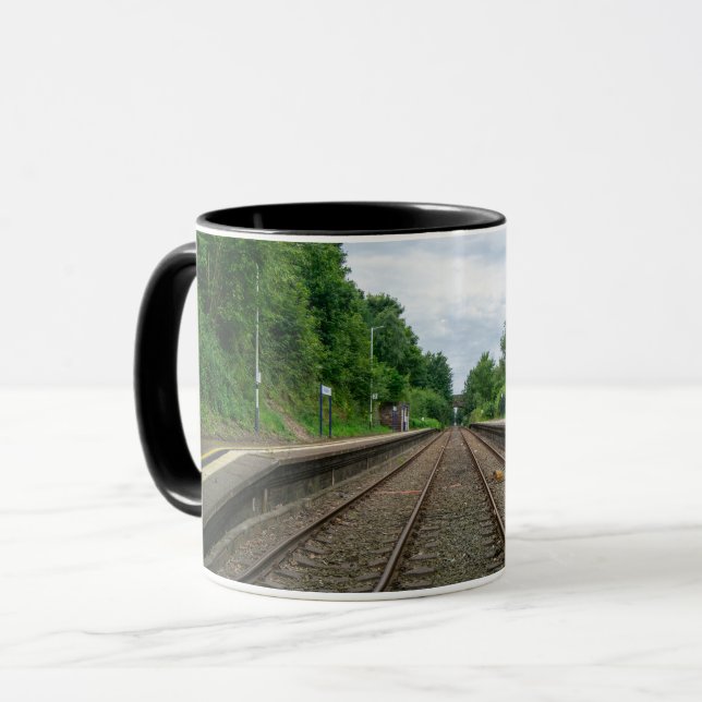 Ince and Elton järnvägsstation Mugg (Framsida vänster)