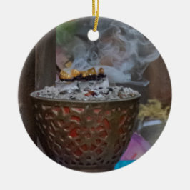Incense Burner Julgran ornament