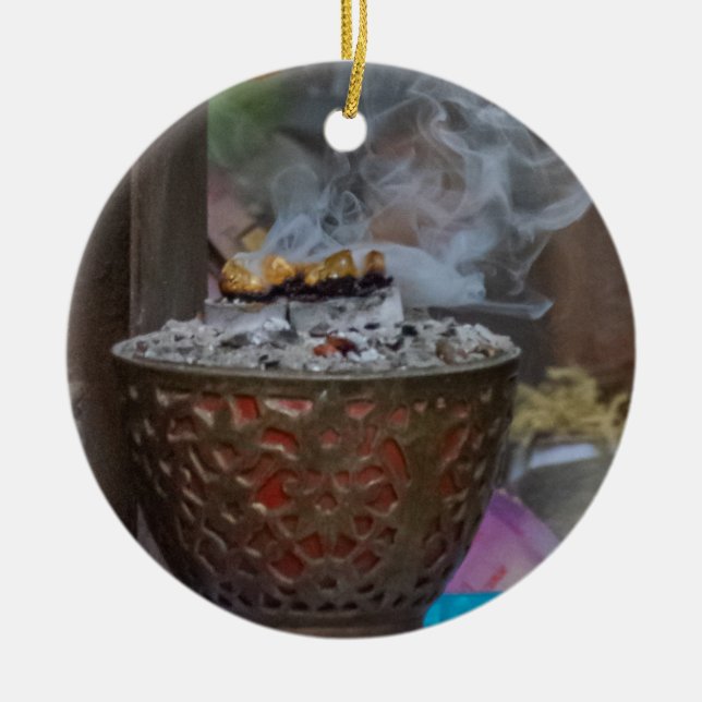 Incense Burner Julgran ornament (Framsidan)