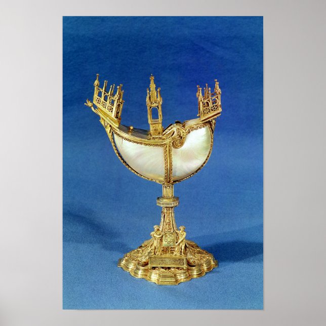 Incensinnehavare i form av en båt poster (Framsidan)