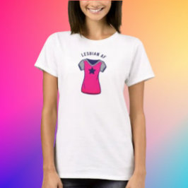 Inception Pride: Lesbisk AF T Shirt
