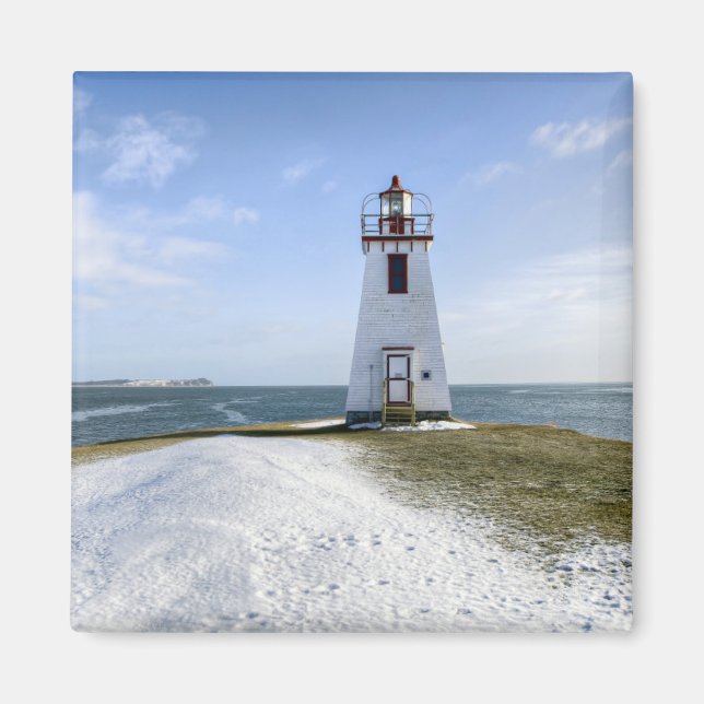 Inch Arran Lighthouse | New Brunswick Magnet (Framsidan)