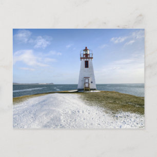 Inch Arran Lighthouse New Brunswick Vykort