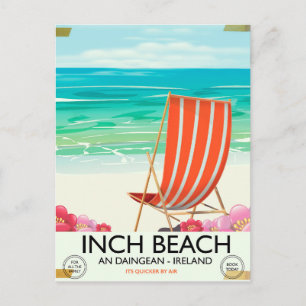Inch Beach, An Daingean - Ireland-reseaffisch Vykort