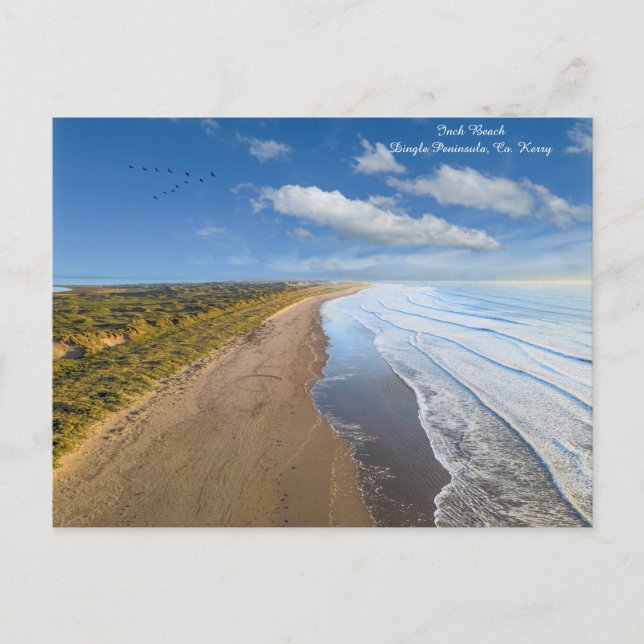Inch Beach Co. Kerry Helg Vykort (Framsida)