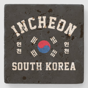 Incheon Sydkorea T-Shirt Stenunderlägg