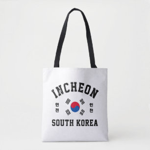 Incheon Sydkorea Tygkasse