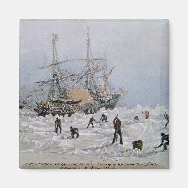 Incidenter på en handelsresa: HMS-fel Magnet (Framsidan)