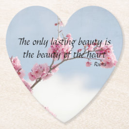 Incitationstecken för Cherry Blommar Underlägg Papper