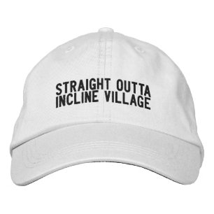 Incline Village Nevada Hatt Broderad Keps