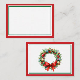 Include A Personal Note with your Christmas Gift Anteckningskort