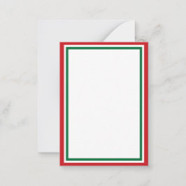 Include A Personal Note with your Christmas Gift Anteckningskort