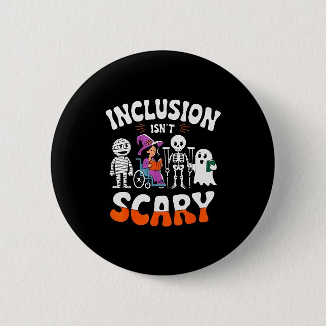 Inclusion Isn't Y Sped Halloween Special Education Knapp (Framsida)