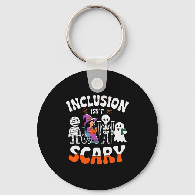 Inclusion Isn't Y Sped Halloween Special Education Nyckelring (Framsida)