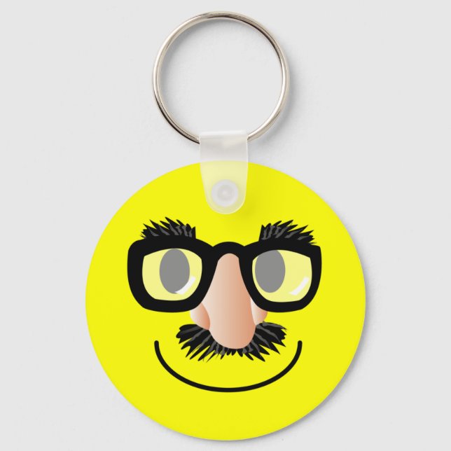 "incognito ANSIKTE KEYCHAIN Nyckelring (Framsida)