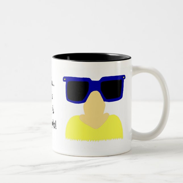 Incognito Mustache & Glass Blonde Mugg (Höger)