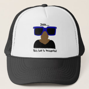 Incognito Mustache & Glass Hat Keps
