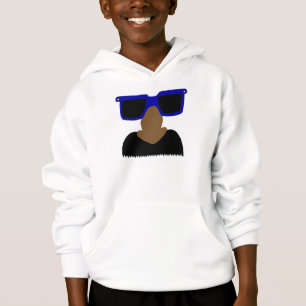 Incognito Mustache & Glasses Kids Hoodie T Shirt