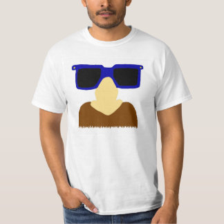 Incognito Mustache & Glasses Manar Value T-Shirt