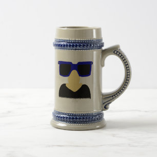Incognito Mustache & Glasses Stein Sejdel