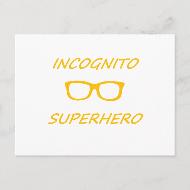 Incognito Superassistance 01O Vykort (Framsida)