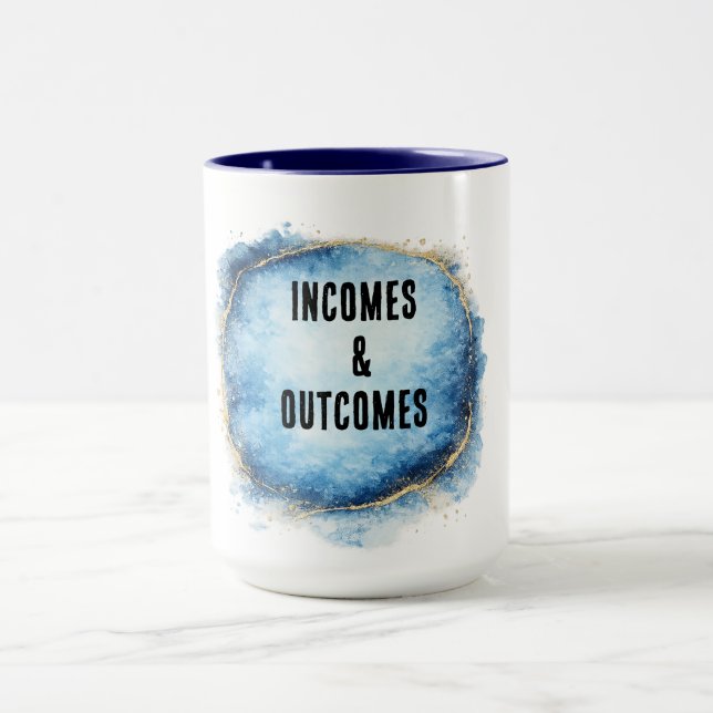 INCOMES & OUCTOMES MUG MUGG (Center)