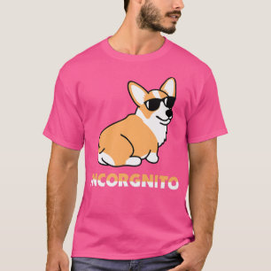 Incorgnito DogCool Pembroke Welsh Corgi Sunglasses T Shirt