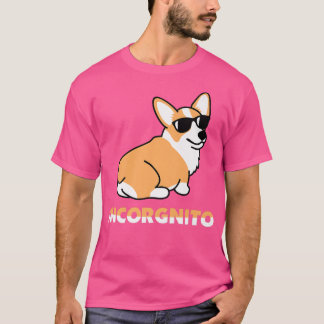 Incorgnito DogCool Pembroke Welsh Corgi Sunglasses T Shirt