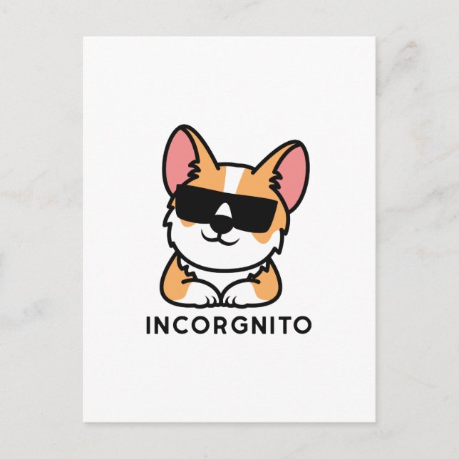 Incorgnito Vykort (Framsida)
