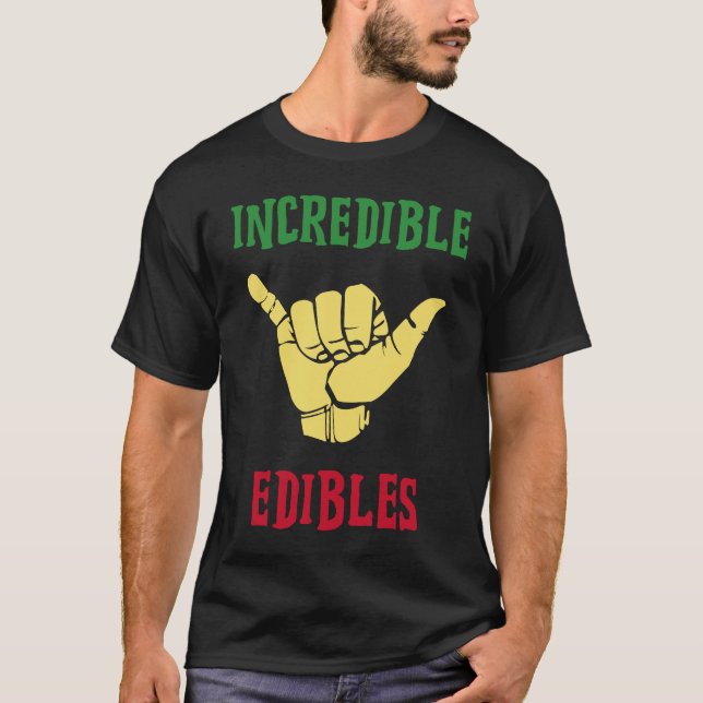Incredible Edibles  Outdoor  Tees T Shirt (Framsida)
