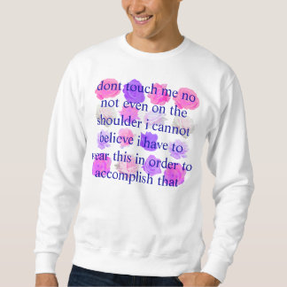 incredulous inte gör handlag mig som är rosa långärmad tröja