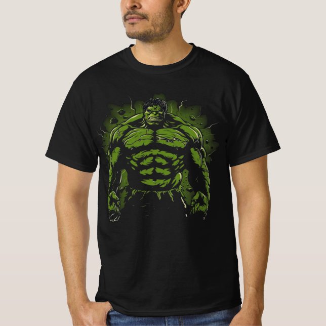 Incrível Hulk T Shirt (Framsida)