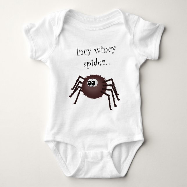 Incy vincy spider t shirt (Framsida)