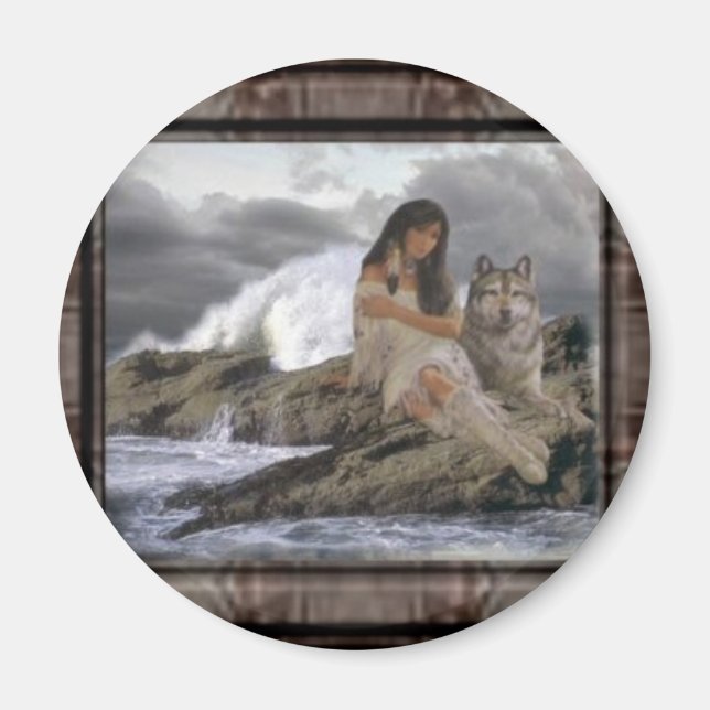 IndainMaiden_Varg Magnet (Framsidan)