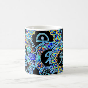 Indalo man Cermaics, Almeria, Spanien Kaffemugg