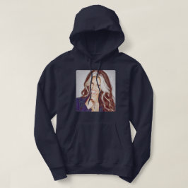 Inde Glam Girl Sexy Pop Art Navarette Hot Hoodie