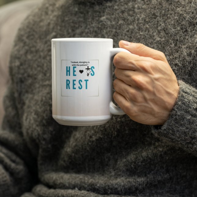 Indeed, Almighty is with the patient Kaffemugg (Skapare uppladdad)