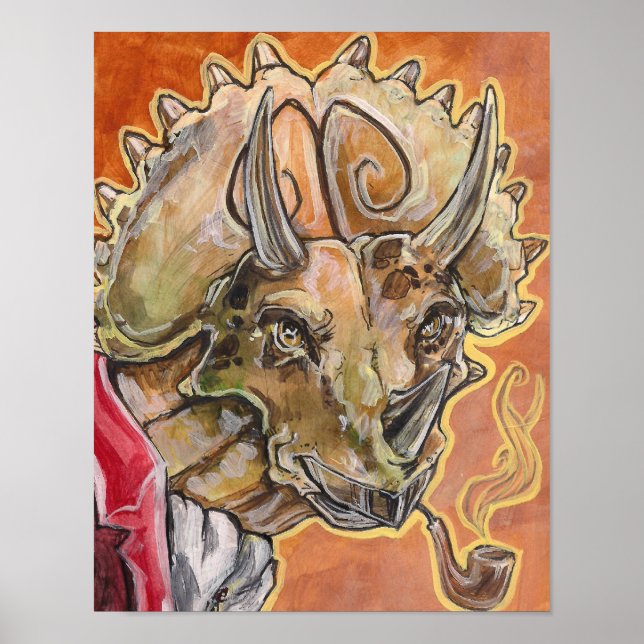 Indeed Dinosaur Poster (Framsidan)