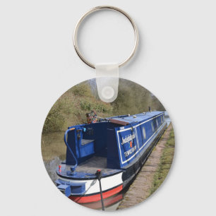 Indefatigable Narrowboat Nyckelring