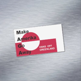 Independant Greenland Magnetiska Visitkort