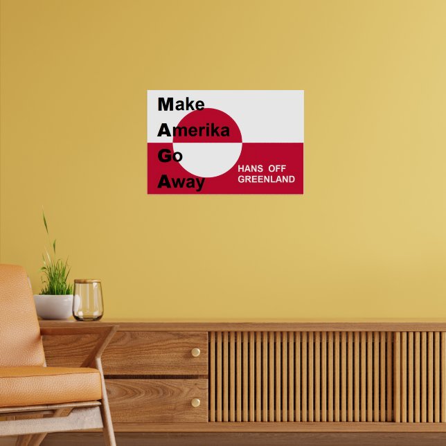 Independant Greenland Poster (Vardagsrum 2)