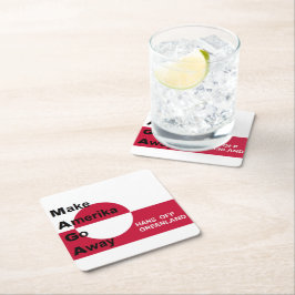 Independant Greenland Underlägg Papper Kvadrat