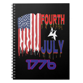 Independence day 1776 anteckningsbok