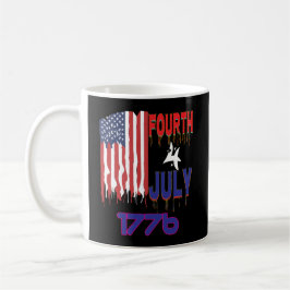 Independence day 1776 kaffemugg