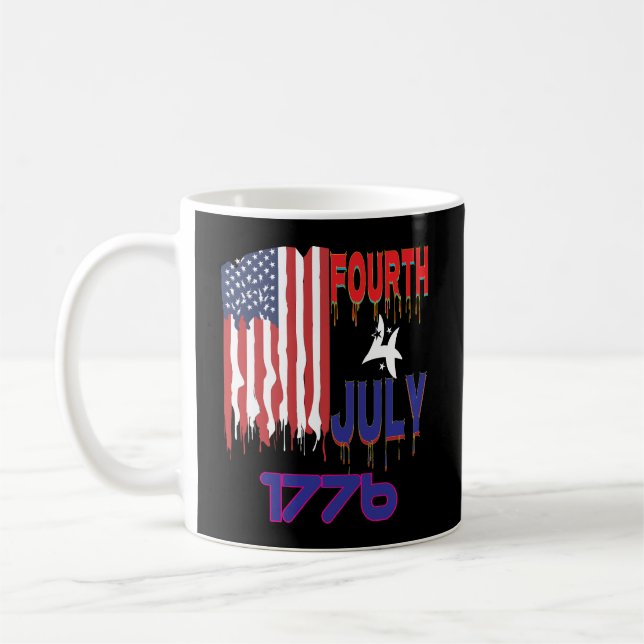 Independence day 1776 kaffemugg (Vänster)
