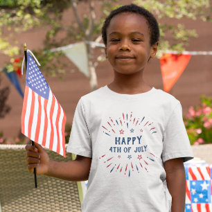 Independence day 4 juli: Patriotisk amerikan T Shirt