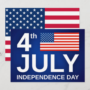 Independence day - 4 juli - USA flagga - Patriotis