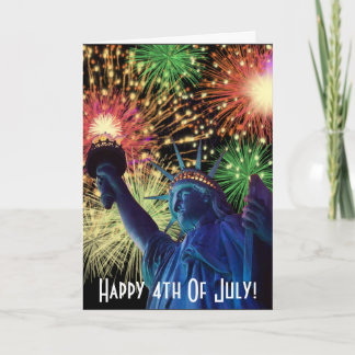 Independence day 4th av det Juli kortet Kort