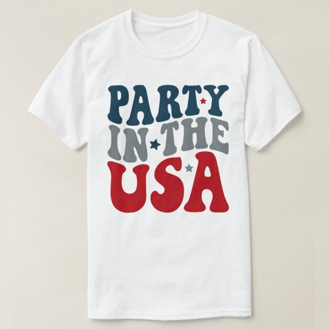 Independence Day 4th of july shirt Patriotic  T (Design framsida)