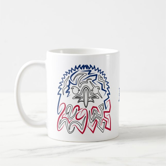 Independence day American Eagle Kaffemugg (Vänster)